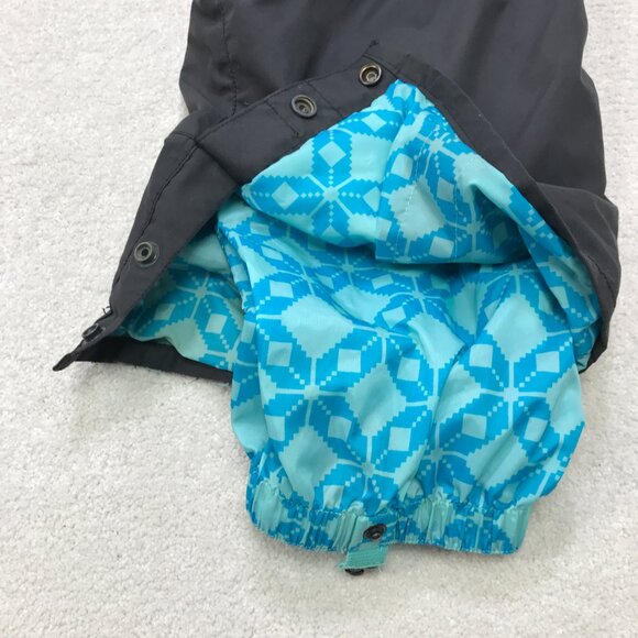 Special Blend Snowboard Pants Womens Small Gray Teal Ski Snow Winter ARCADE Belt - Picture 3 of 15